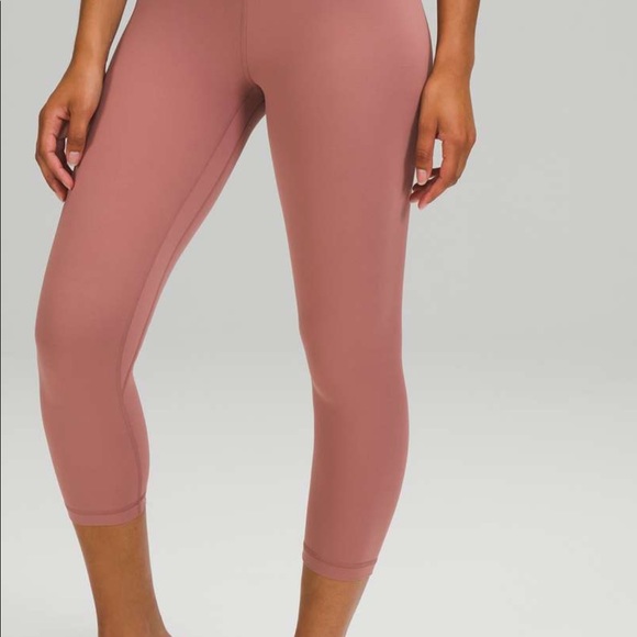 NWT Lululemon HR Lululemon Align Leggings size 16  21” PINK